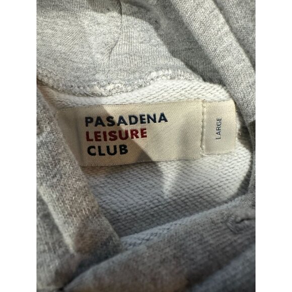 Pasadena Leisure Club Men's Sun Sport Hoodie Sweater Hoodie Size L‎ Gray |W1 - Picture 4 of 6